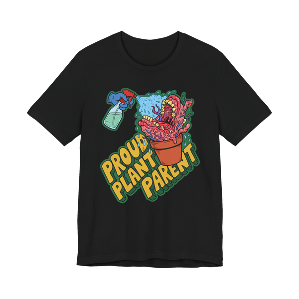 Ficus Dentata Shirt — Creepy Toothy Plant Tee — Black