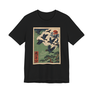 Flock Off Shirt — Funny Anti-Surveillance Camera Crow Tee