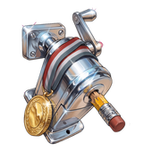 Gold Medal Woodchipper — Sticker