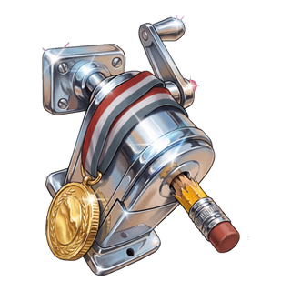 Gold Medal Woodchipper — Sticker
