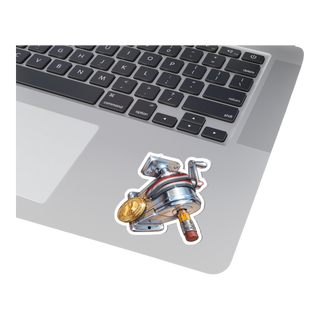 Gold Medal Woodchipper — Sticker