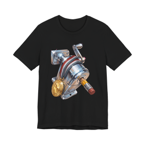 Gold Medal Woodchipper — Retro Pencil Sharpener T-Shirt