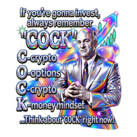 High Yield COCK Portfolio — Sticker — White