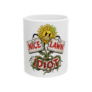 HOA Spite Weed Mug — Funny Anti-HOA Lawn Care Gift