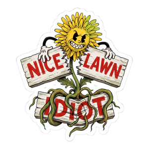 HOA Spite Weed — Funny Lawn Care Sticker