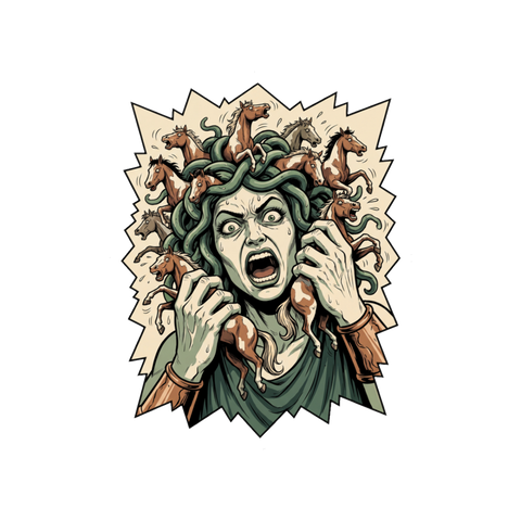 Hold Your Horses — Sticker