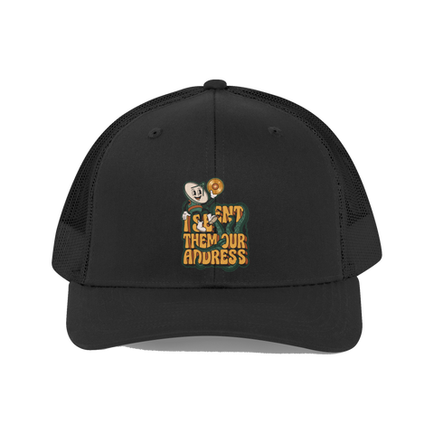 I Doxxed Earth Hat — Funny Voyager Space Cap — Black