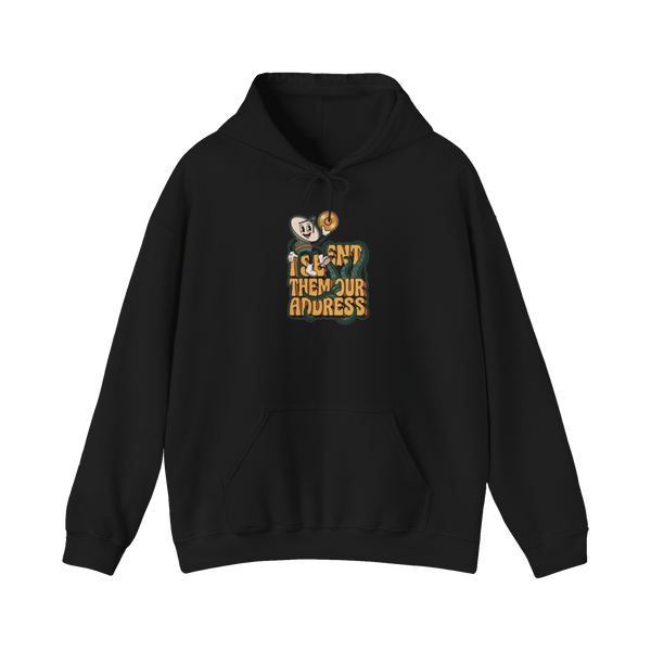 I Doxxed Earth — Hoodie — Black