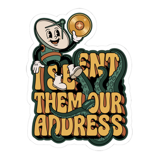I Doxxed Earth Sticker — Funny Sci-Fi Decal
