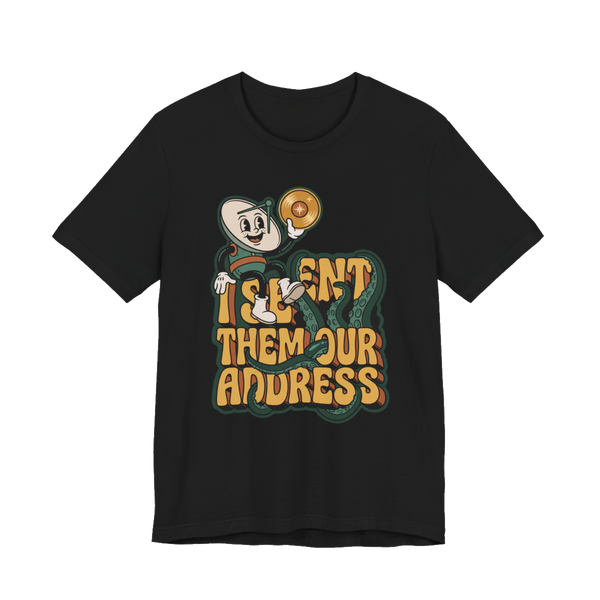 I Doxxed Earth Shirt — Funny Alien Invasion Graphic Tee