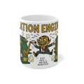 Inflation Engineer Mug — Funny Money Printer Go Brrr Coffee Cup — view 1