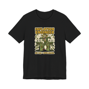Inflation Engineer Shirt - Funny Money Printer Go Brrr Tee