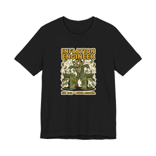 Inflation Engineer Shirt - Funny Money Printer Go Brrr Tee