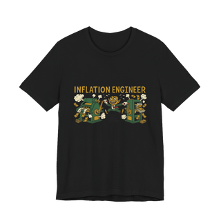 Inflation Engineer Shirt - Funny Money Printer Go Brrr Tee