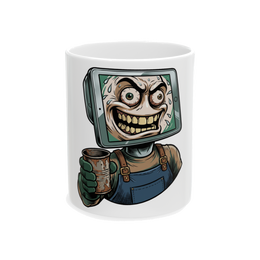 Just A Quick Question On The Screen — Tip Screen Meme Mug