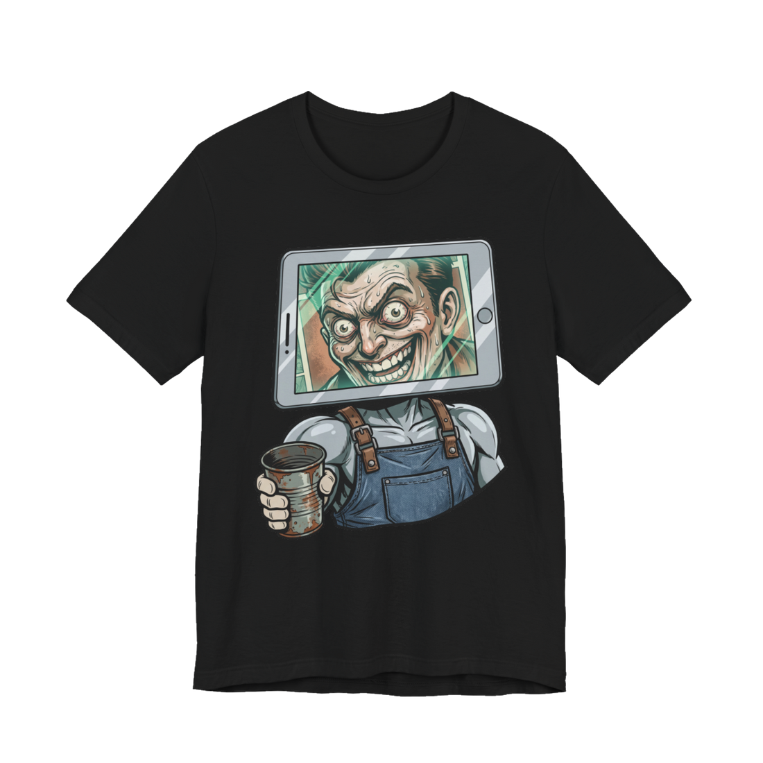 Just A Quick Question On The Screen — Funny Tablet Tip Tee