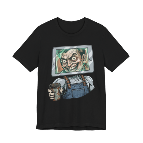 Just A Quick Question On The Screen — Funny Tablet Tip Tee