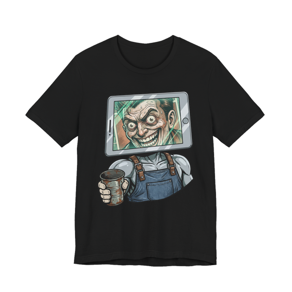 Just A Quick Question On The Screen — Funny Tablet Tip Tee