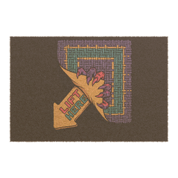 Lift Here — Doormat