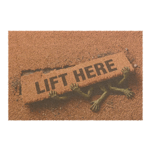 Lift Here — Doormat