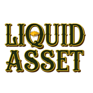 Liquid Asset Nacho Cheese Sticker — Funny Finance Meme
