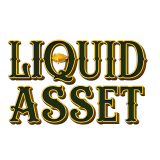 Liquid Asset Nacho Cheese Sticker — Funny Finance Meme
