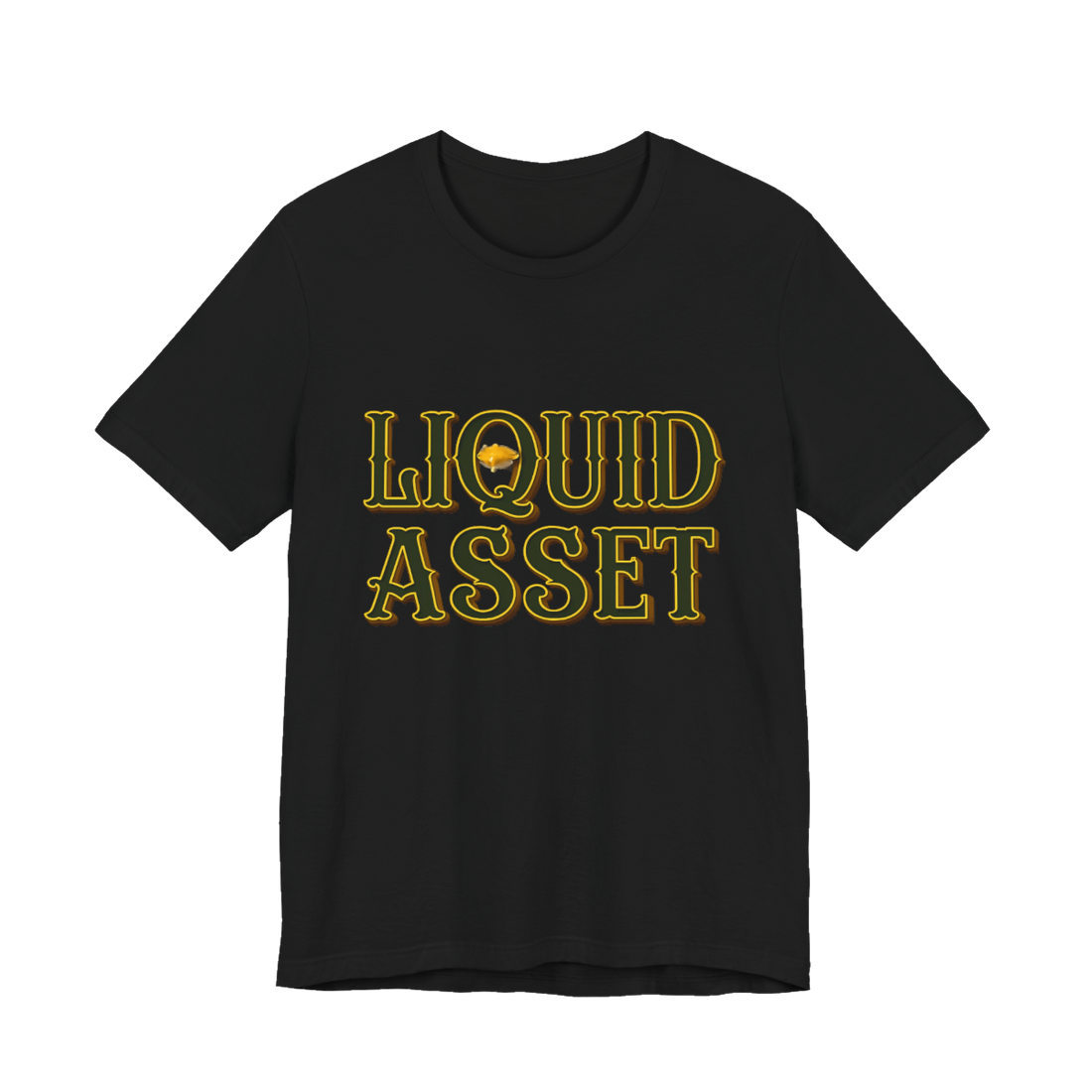 Liquid Asset Nacho Cheese Shirt — Funny Finance Bro Tee