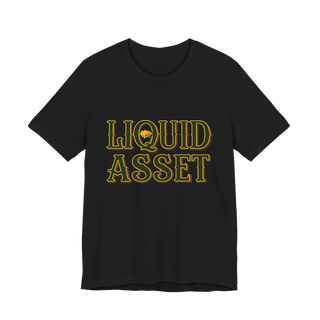 Liquid Asset Nacho Cheese Shirt — Funny Finance Bro Tee