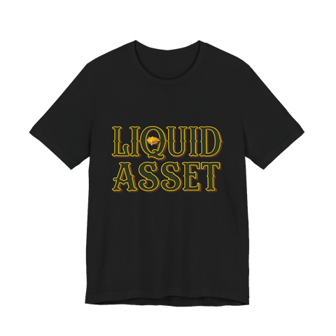 Liquid Asset Nacho Cheese Shirt — Funny Finance Bro Tee