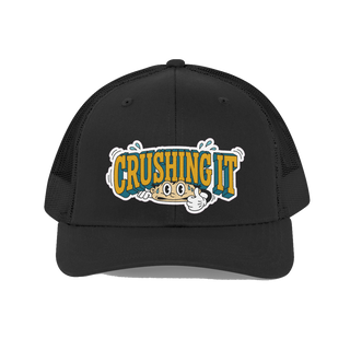 Literally Crushing It — Funny Burnout Dad Hat