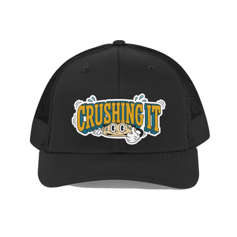 Literally Crushing It — Funny Burnout Dad Hat