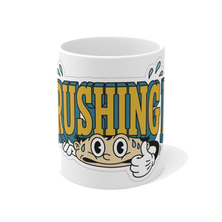 Literally Crushing It — Funny Corporate Burnout Mug
