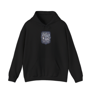 Live Fast Est Never — Hoodie