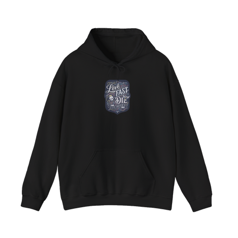Live Fast Est Never — Hoodie