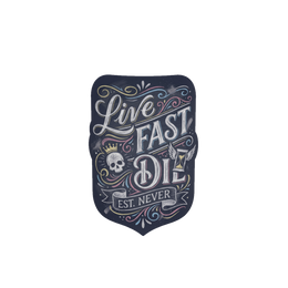 Live Fast Est Never — Mug