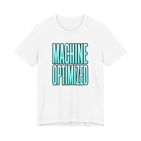The Machine T-Shirt - Funny AI Tech Humor Graphic Tee — White