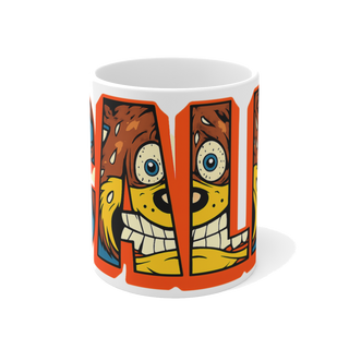Mandated Serenity — Funny Corporate Burnout Mug