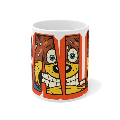 Mandated Serenity — Funny Corporate Burnout Mug