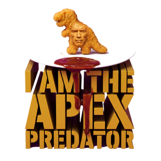 Mechanically Separated Apex — Ironic Dino Nugget Sticker