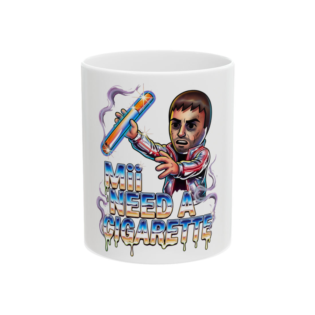 Mii Need A Cigarette — Mug