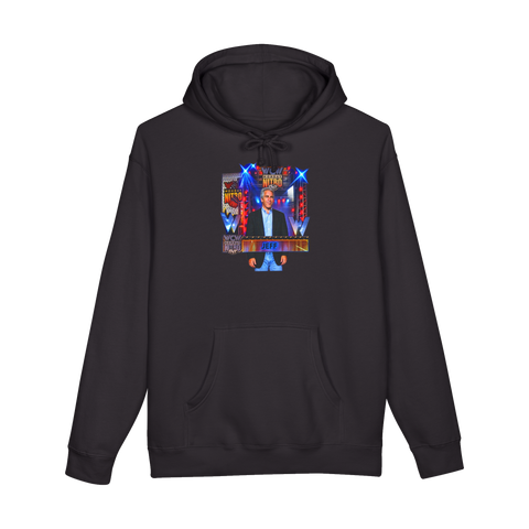 Monday Nitro Jeff Hoodie — Jeffrey Epstein WCW Pro Wrestling 90S Dark — Black