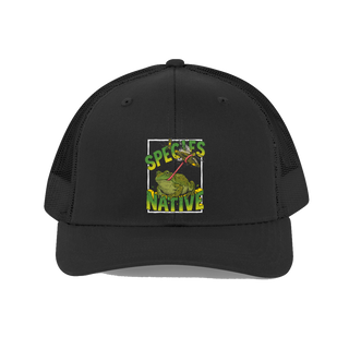 Native Species Giant Frog vs Fighter Jet Hat