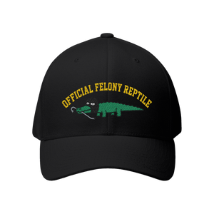 Number One Luxury Reptile Crime - Parody Alligator Hat