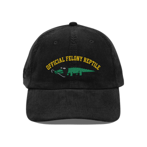 Number One Luxury Reptile Crime Hat — Funny Retro Gator Cap