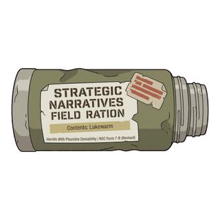 Office of Strategic Narratives Sticker - Funny Government Decal