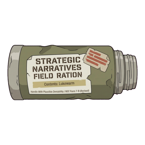 Office of Strategic Narratives Sticker - Funny Government Decal