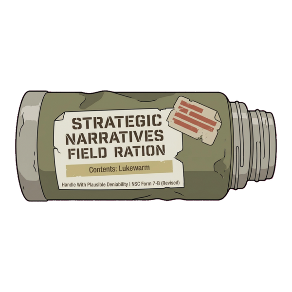 Office of Strategic Narratives Sticker - Funny Government Decal