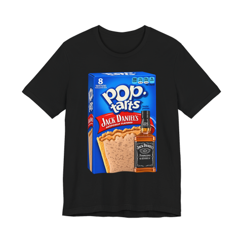 Old No. 7 Toaster Pastries T-Shirt — Funny Pop-Tarts — Black