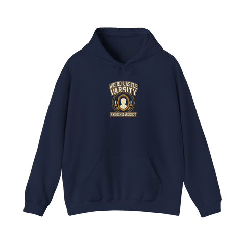 Oral History Department Hoodie — Funny College Sweatshirt — Navy