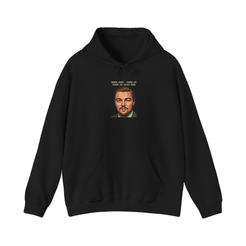 The 25-Year Glitch — Quarter Life Crisis Hoodie — Black